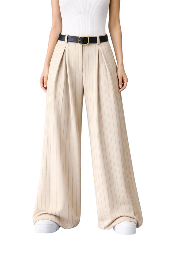 Striped Wide Leg Pants