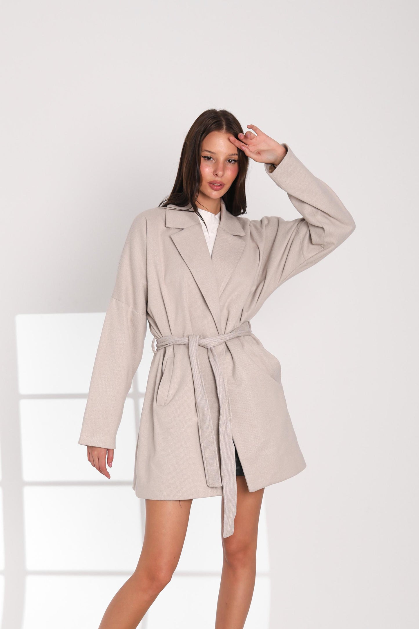 Short Belted Coat