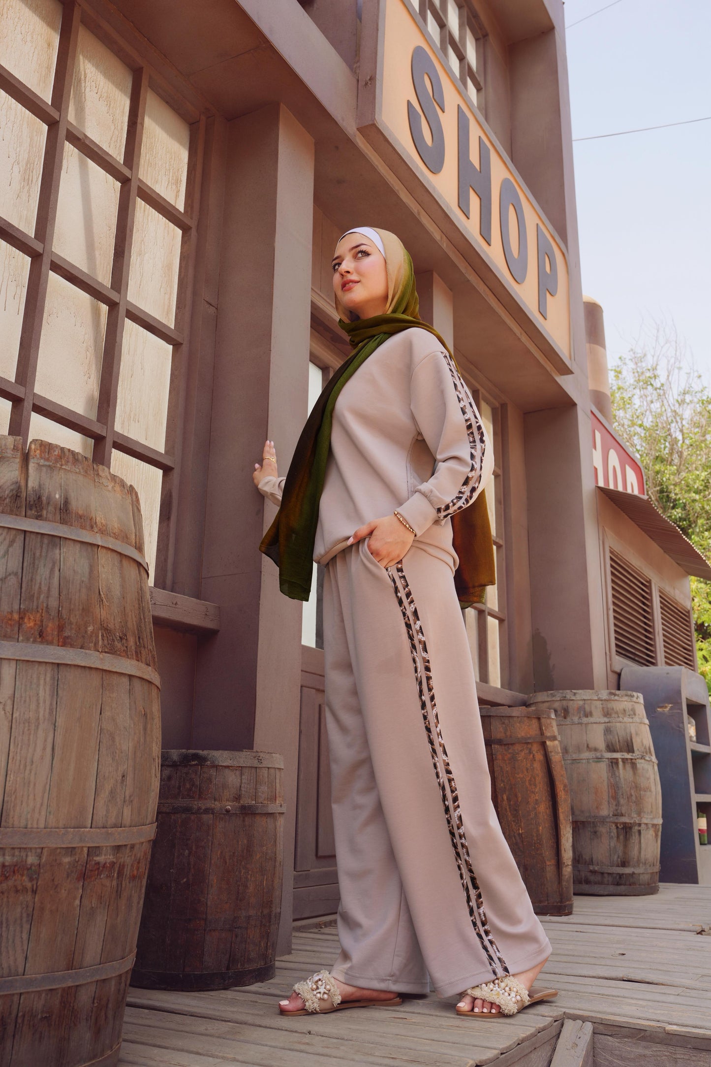 Casual Side Stripe Set