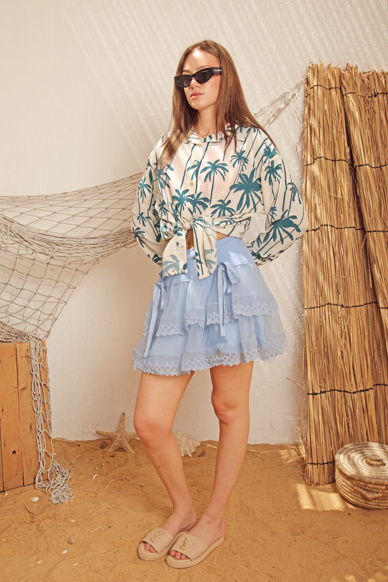 Stay cool and stylish in this summer shirt