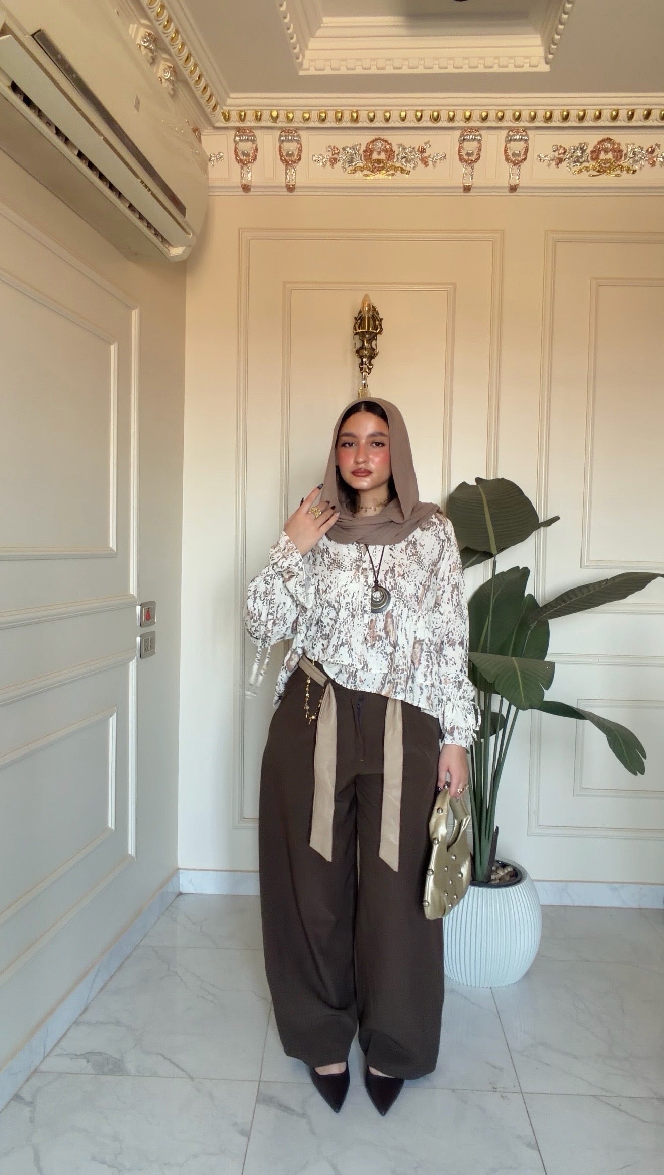 Floral Patterned Blouse