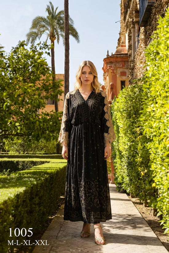 Lace Maxi Home Dress