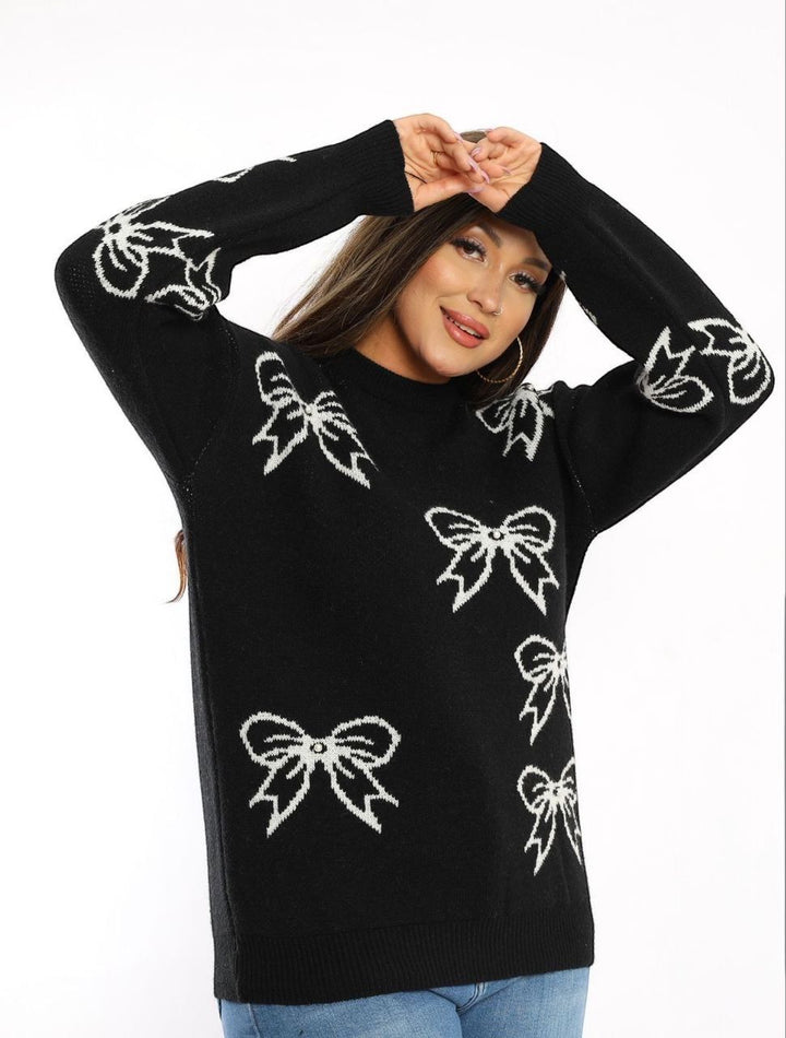 Bow Knit Sweater