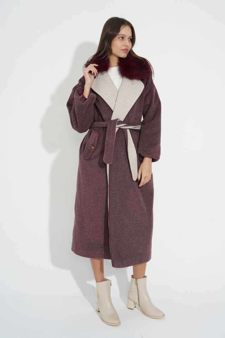 Belted Wool Coat