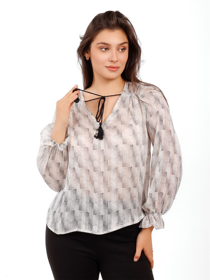 Printed Homewear Blouse