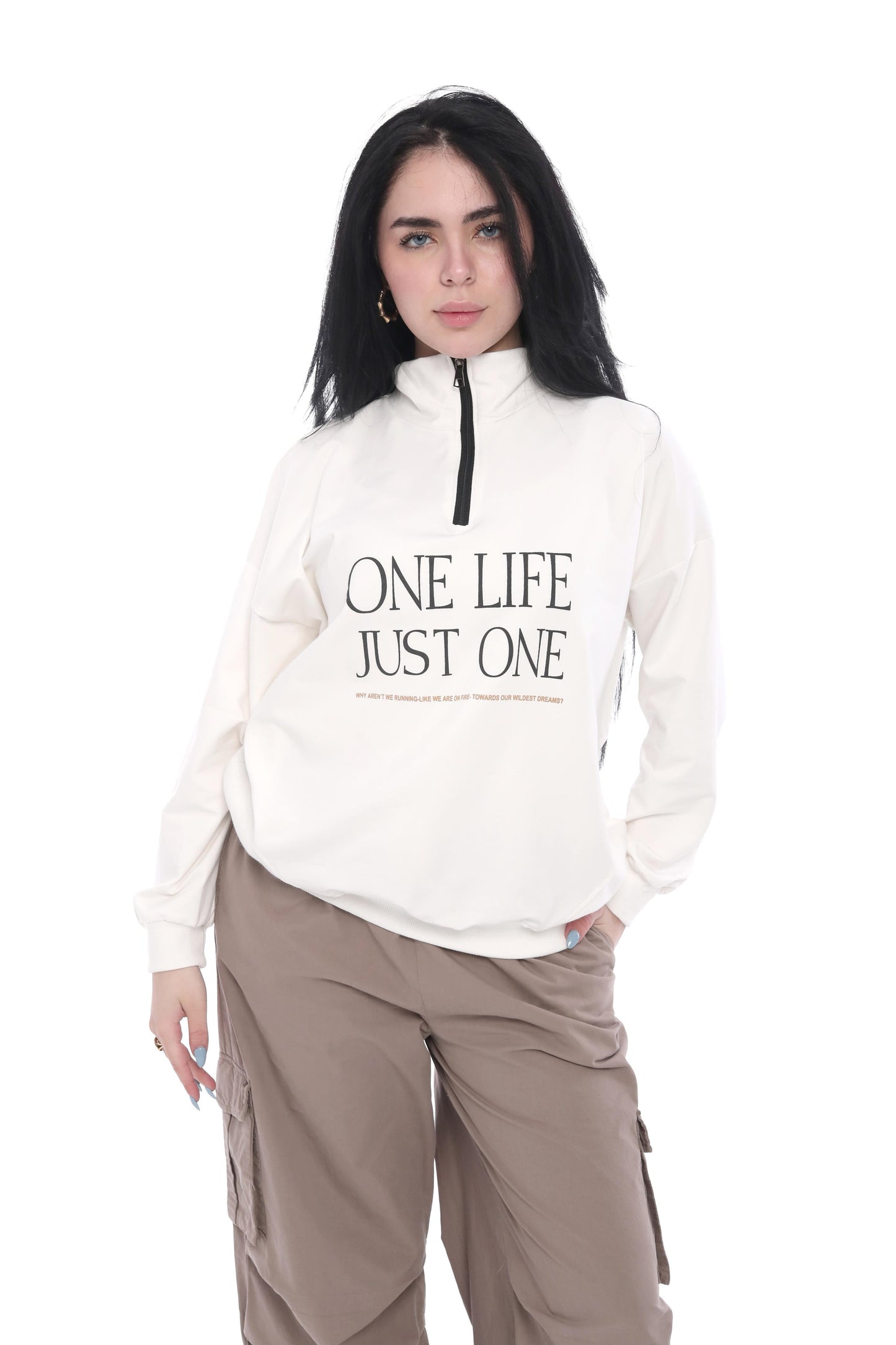 One Life Zip Sweatshirt