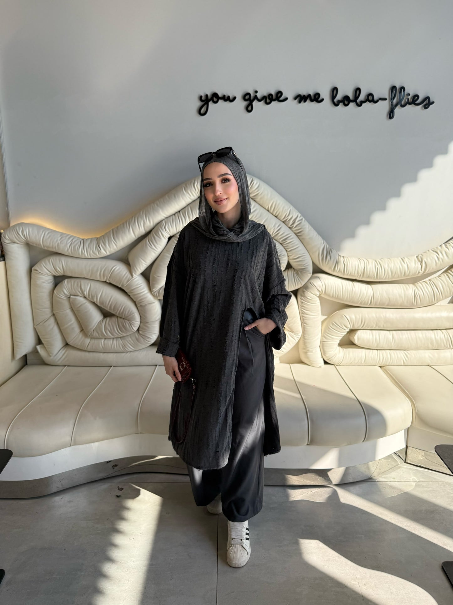 Textured Long Tunic