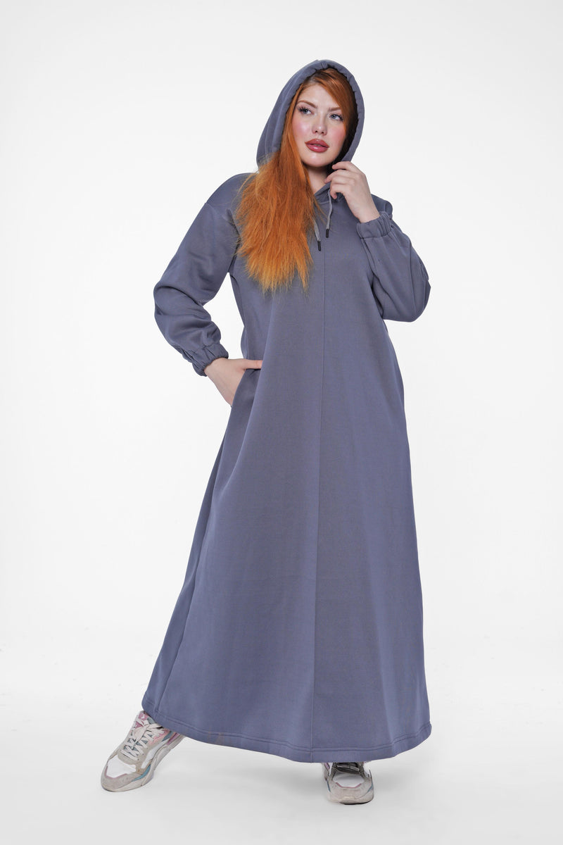 Maxi Hoodie Dress
