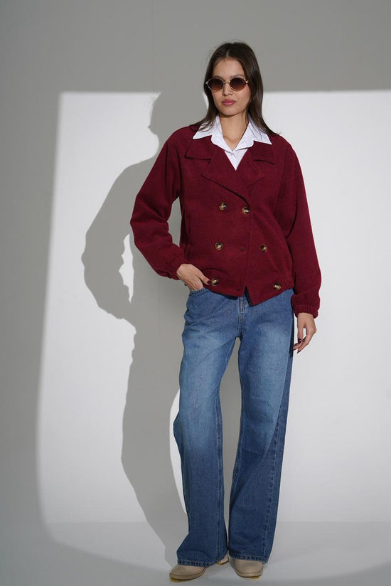 Classic Double-Breasted Jacket for Women