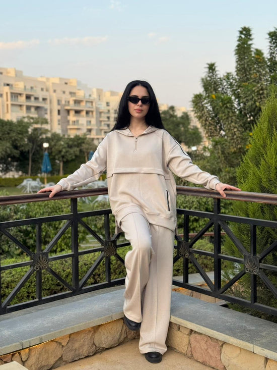 Relaxed Fit Zipper Set