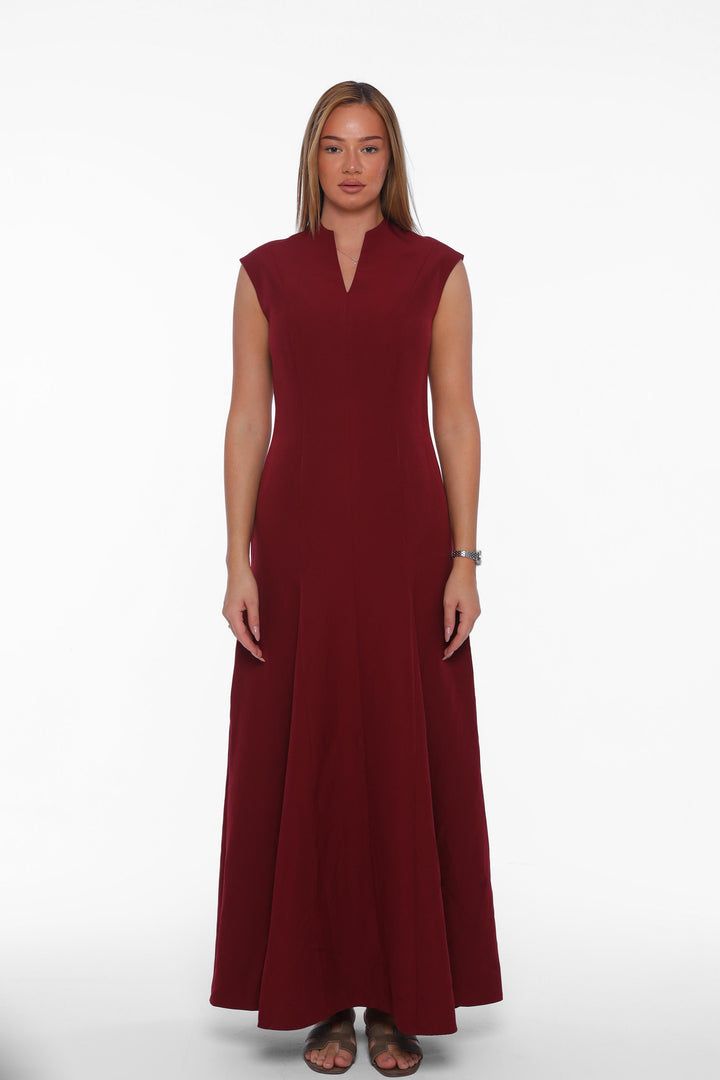 V-Neck Maxi Dress