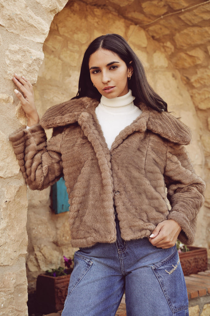 Faux Fur Winter Jacket