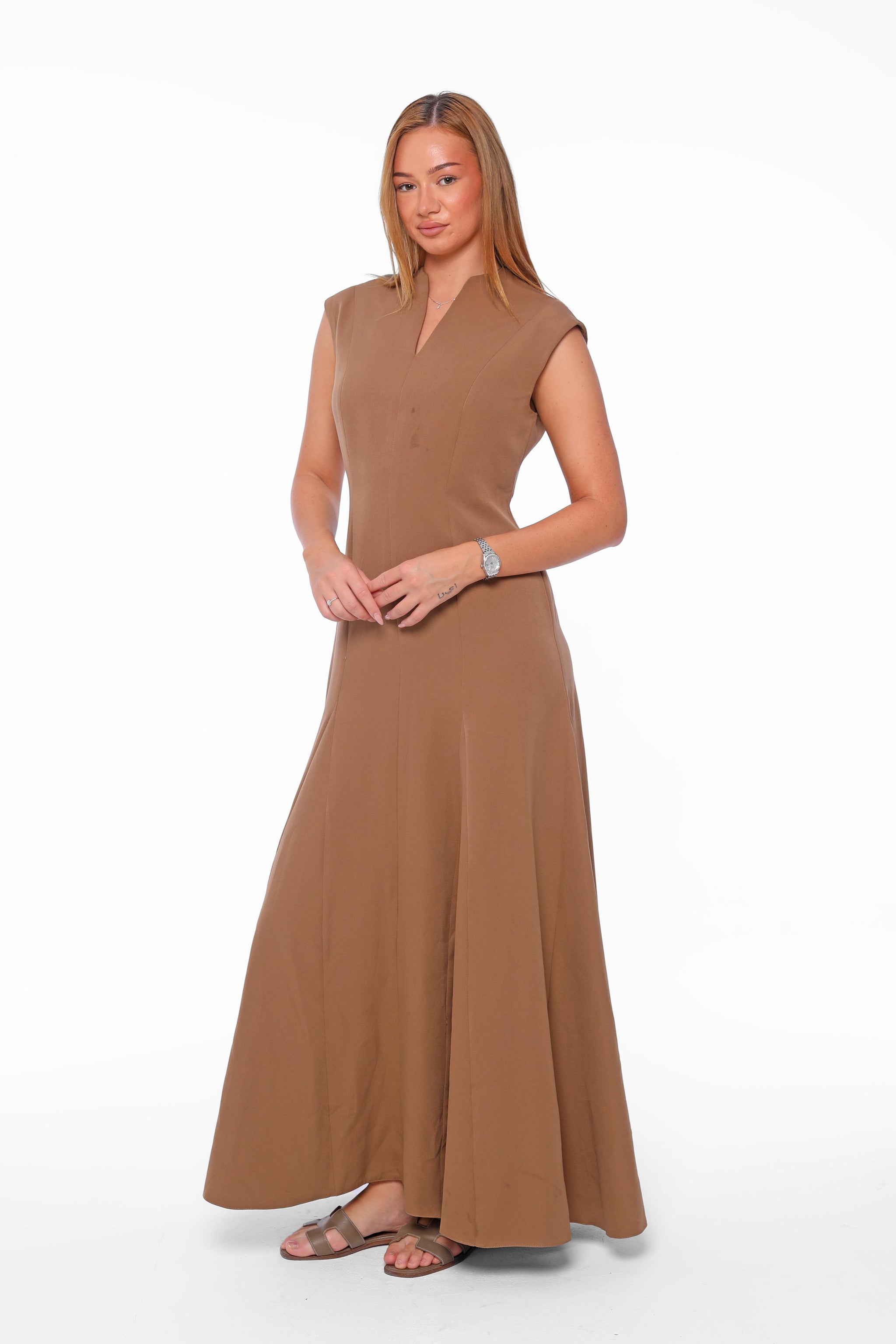 V-Neck Maxi Dress