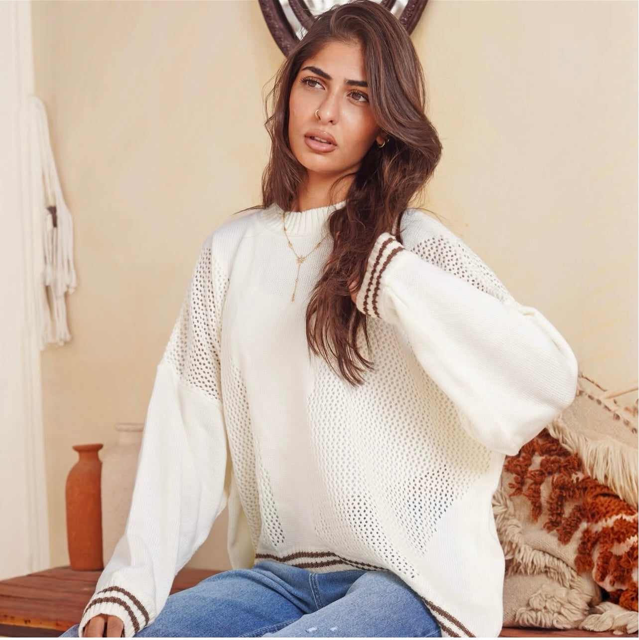 Oversized Knit Sweater