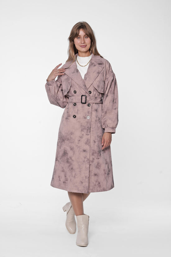 Dusty Trench Coat