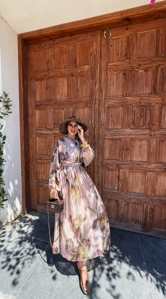 Floral Printed Suit