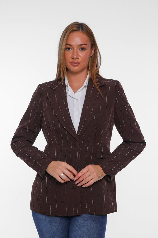 Classic Striped Blazer