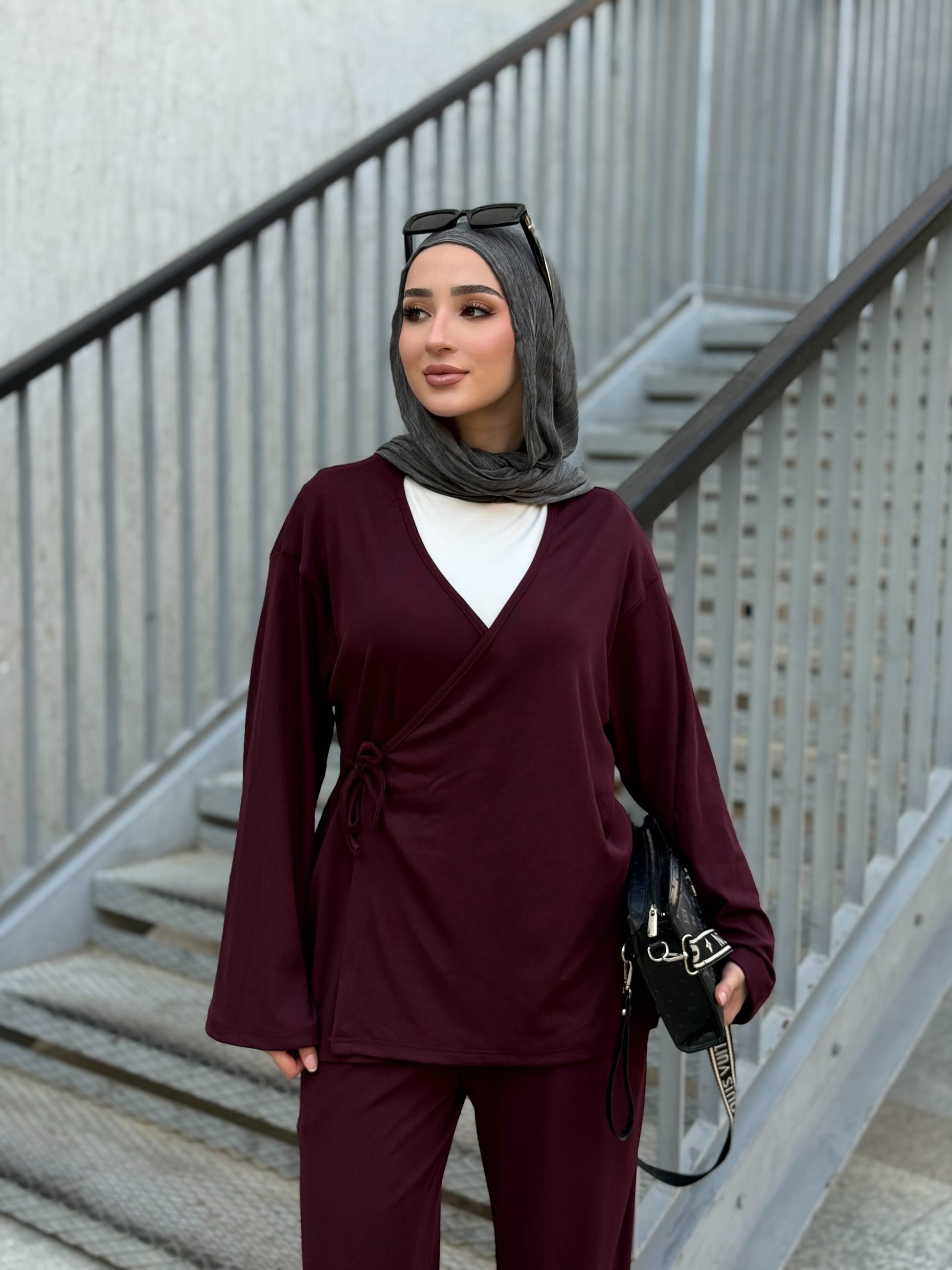 Wrap Two-Piece Set