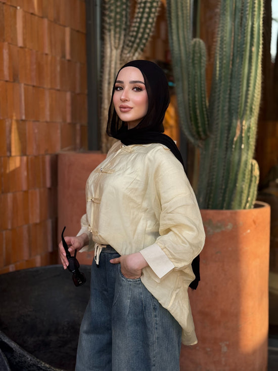 Tie Neck Blouse